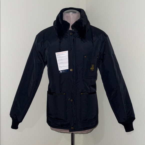 NWT - Refrigiwear Iron-Tuff® Polar Jacket With Faux Fur Collar - Picture 2 of 14
